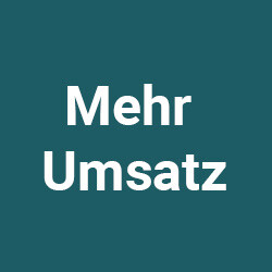 Mehr Umsatz